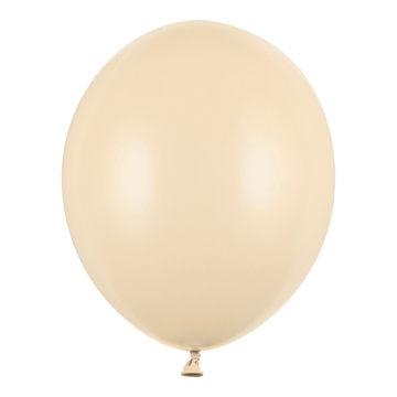 Balloner beige pastel 30cm, 10 stk. festartikler