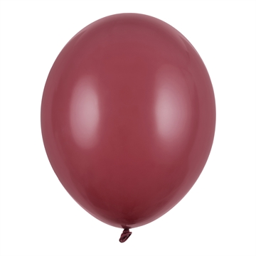 Balloner aubergine pastel 30cm, 10 stk. festartikler