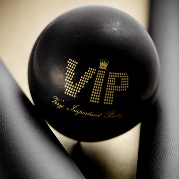 Balloner VIP sort/guld 23cm, 8 stk. festartikler