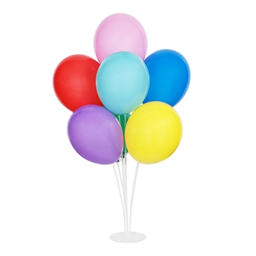 Ballonstativ til 7 balloner, 72cm  ballondekoration