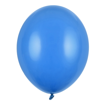 Balloner blå pastel 30cm, 10 stk. festartikler