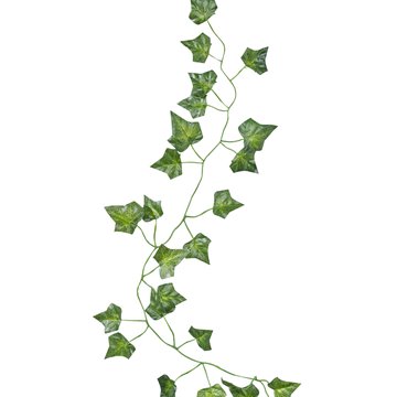 Guirlande Efeu blade grøn 2m, 5 stk. festartikler