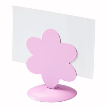 Bordkortholder Blomst med magnet lys lilla borddækning