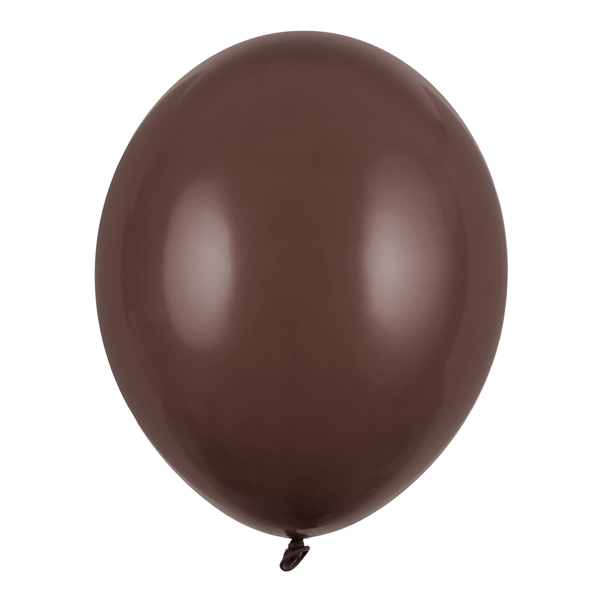 Balloner brun pastel 30cm, 10 stk. festartikler