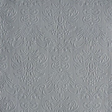 Servietter Ambiente Elegance grå 33cm x 33cm, 15 stk. borddækning