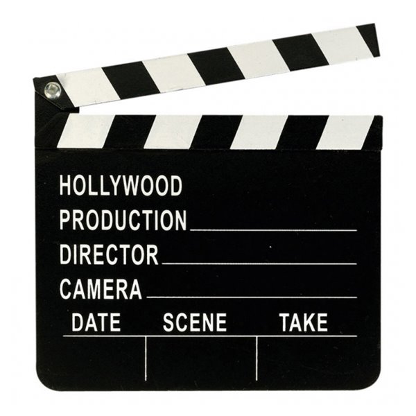 Director\'s Clapboard Hollywood klaptræ festartikler