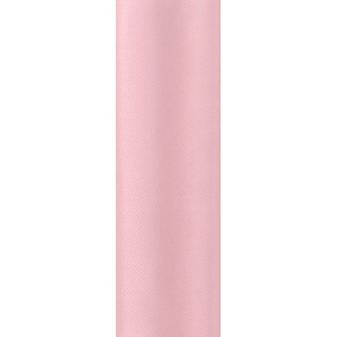 Satinbånd lyserød 16cm x 9m. festartikler