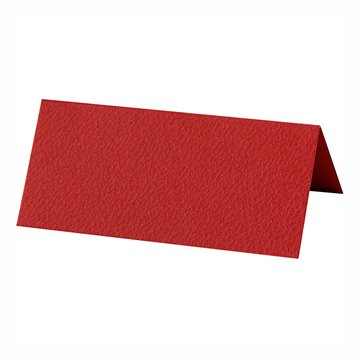 Bordkort rød 4cm x 9cm, 20 stk. festartikler