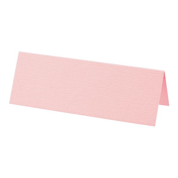Bordkort rosa 3,5cm x 10cm, 10 stk. borddækning